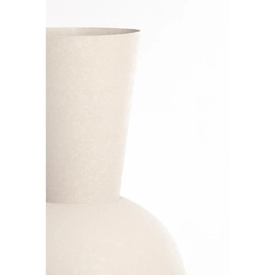 Vaas Chedi - Lichtgrijs - Ø39cm