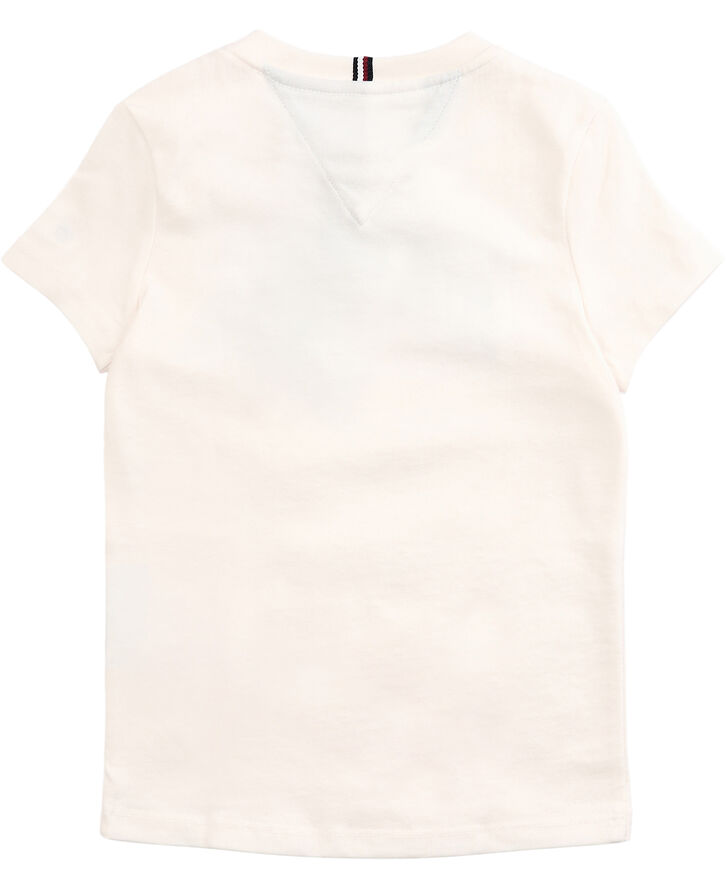 Tommy Hilfiger HILFIGER VARSITY TEE S/S Ancient white