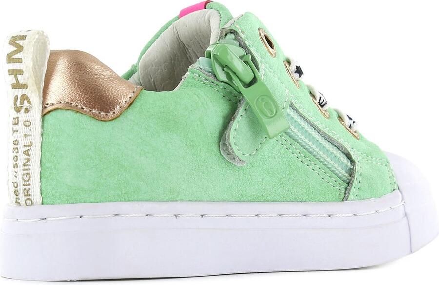 Shoesme veterschoen Veterschoenen groen