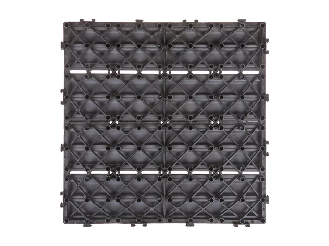 Caillebotis ATESSA Composite bois-plastique (WPC) Gris