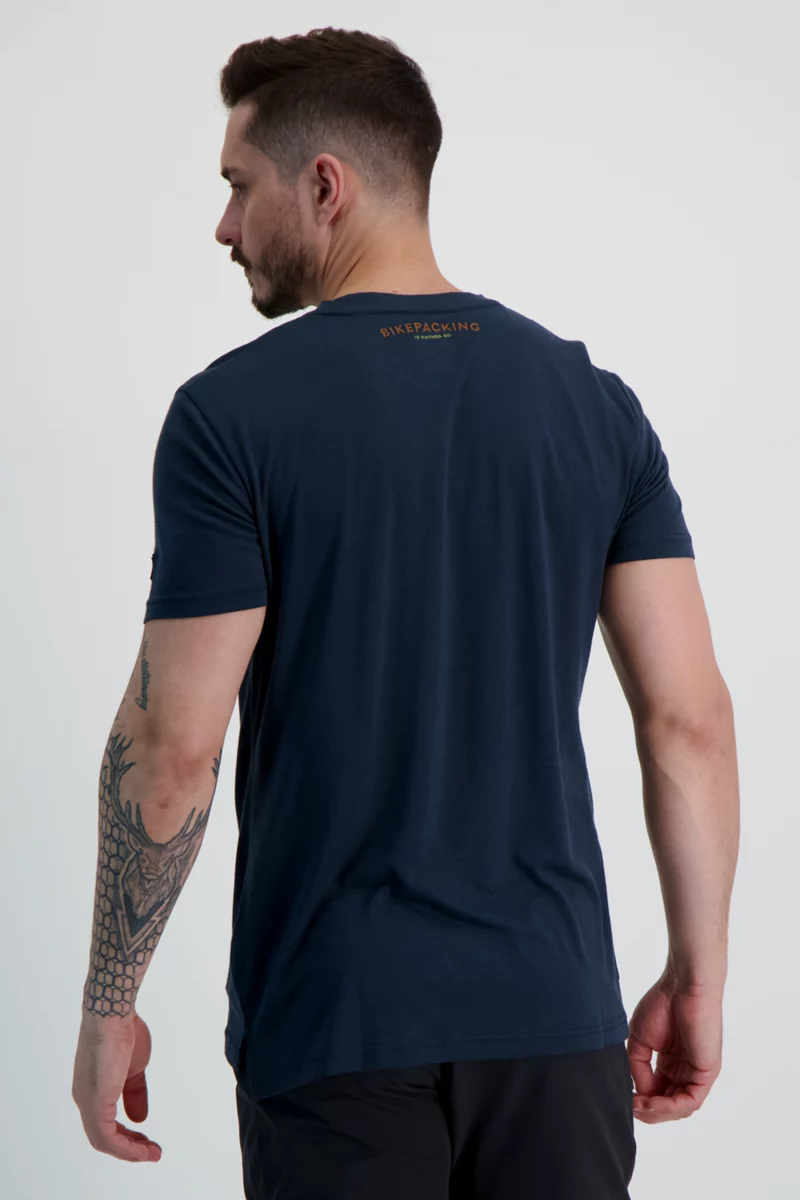 super.natural Bikepacking Merino Herren T-Shirt