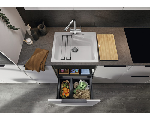 BLANCO inbouw afvalbak Flexon II 60/2 521471