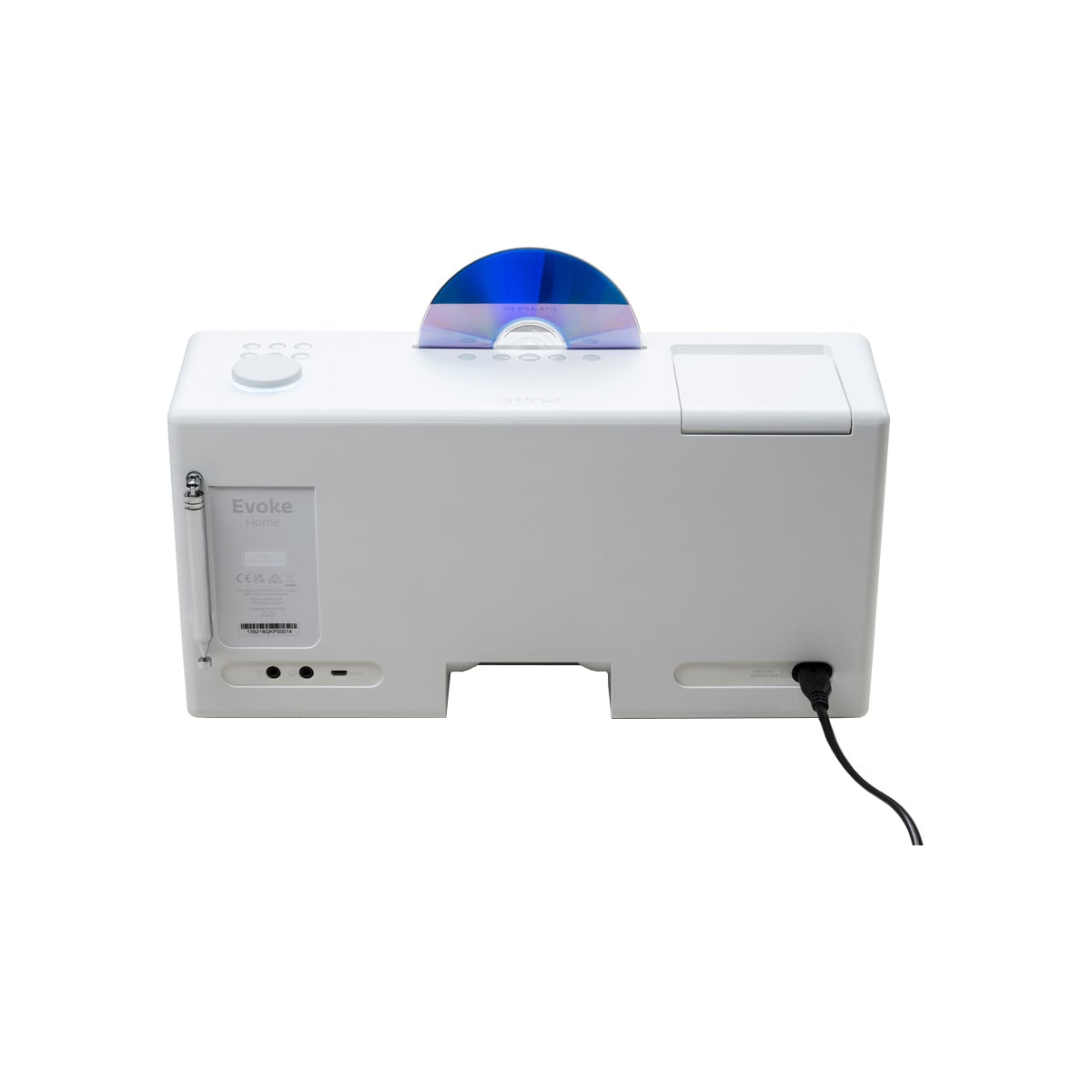 Pure Evoke Home Wood Edition digitalradio (hvit)
