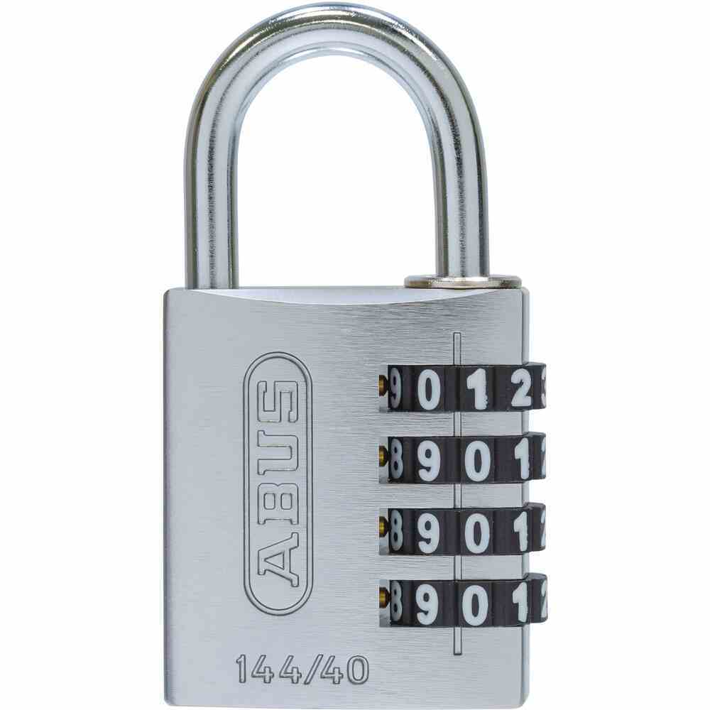 ABUS Zahlenschloss - silber - Aluminium - 144/40