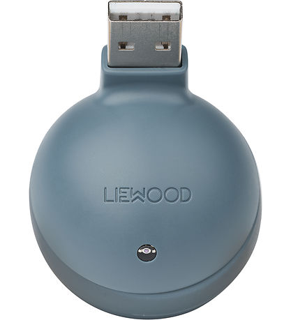 Liewood Natlampe m. USB - Annabelle - Whale Blue