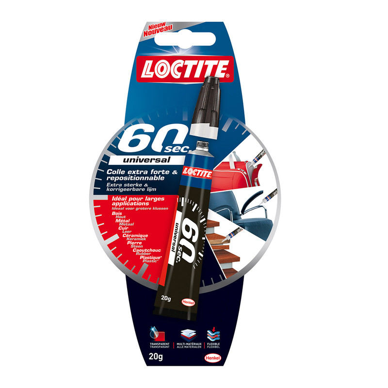 Loctite Universal Glue 60sec 20gr