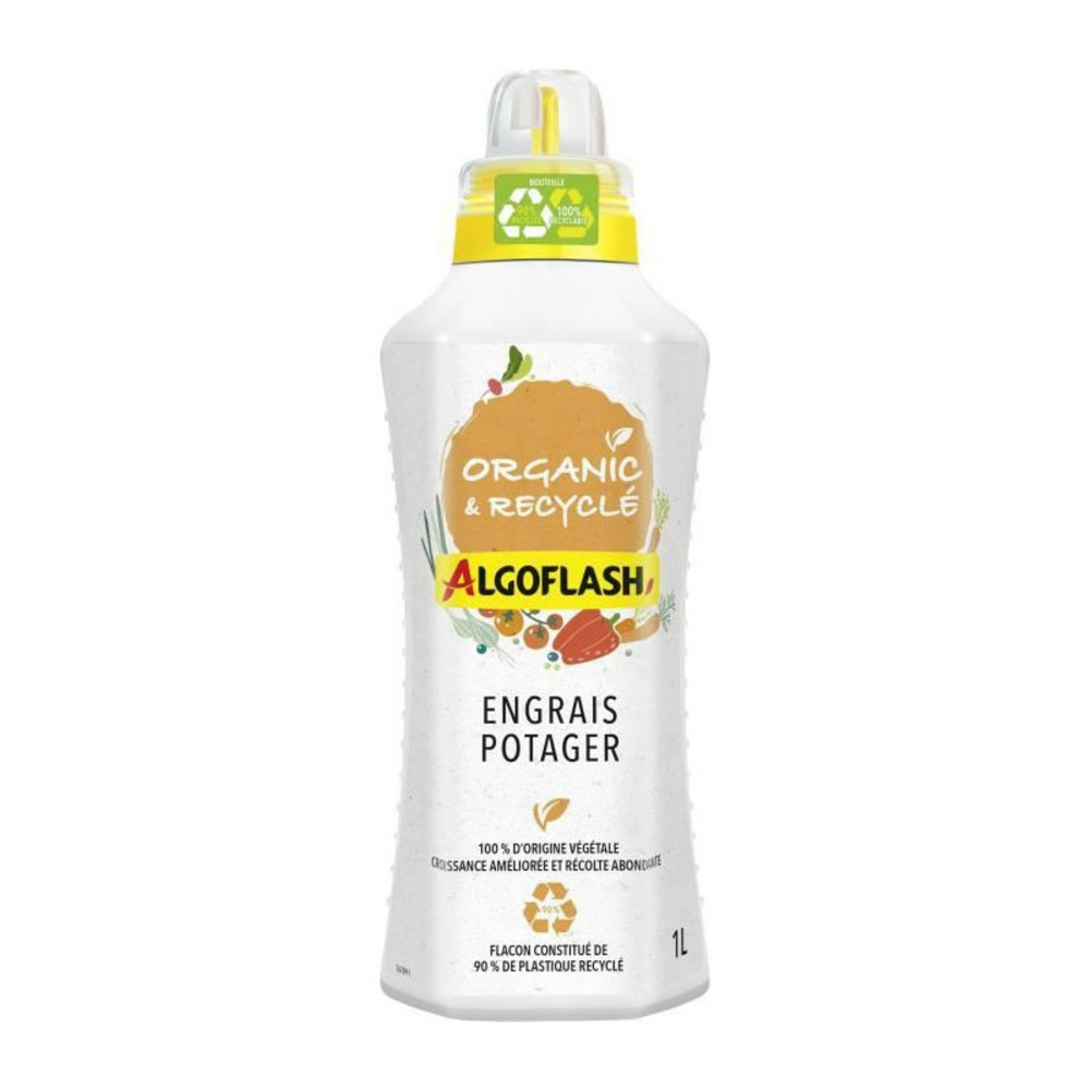 Engrais liquide potager - naturasol - organic et recyclé - 1l