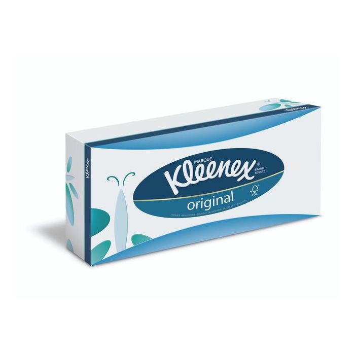 Kleenex 8824 12x72st Facial Tissue 3-laags standaard wit (8824)