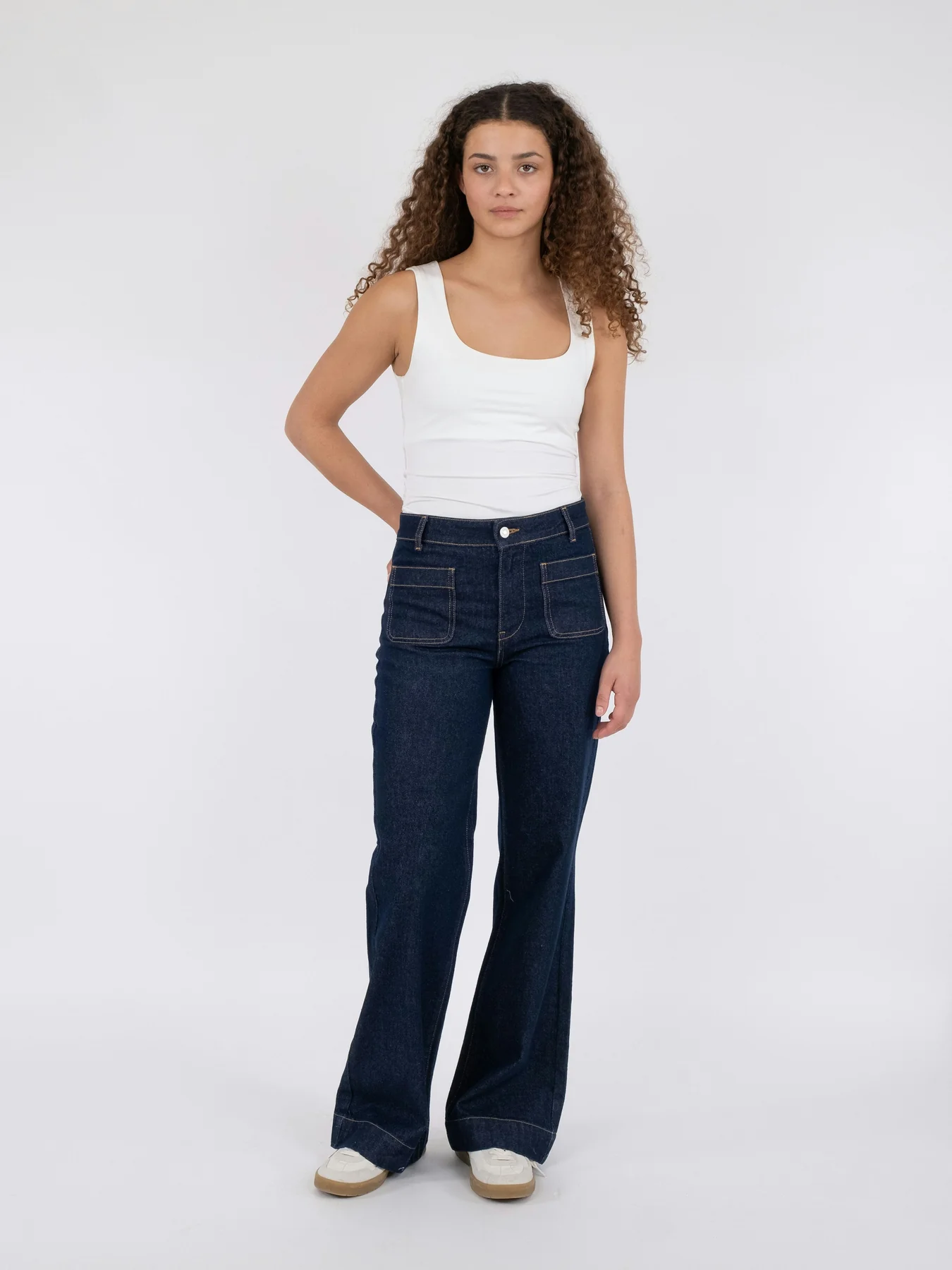 Neo Noir Fabiana D Pants dark blue