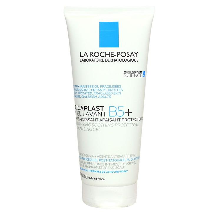 Cicaplast B5+ gel lavant assainissant apaisant protecteur visage corps 100ml