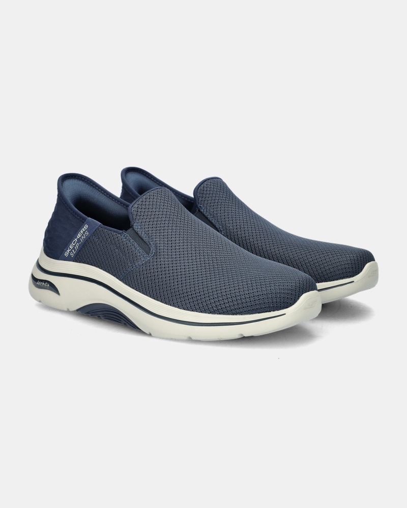Skechers Hands Free Slip-Ins Go Walk Arch Fit 2.0 Instapschoenen  - blauw