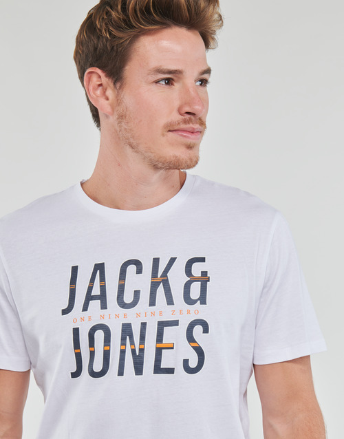 Jack & Jones - JJXILO TEE SS CREW NECK - Blanc