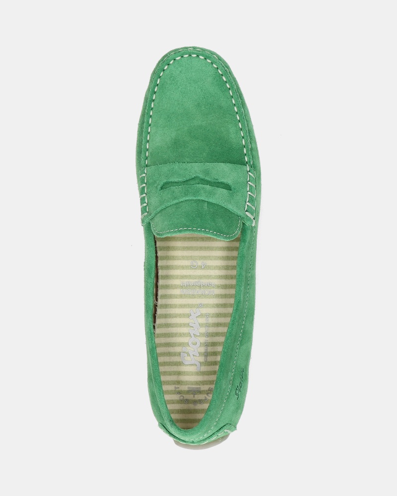 Sioux Carmona Velour Mocassins & loafers  - groen