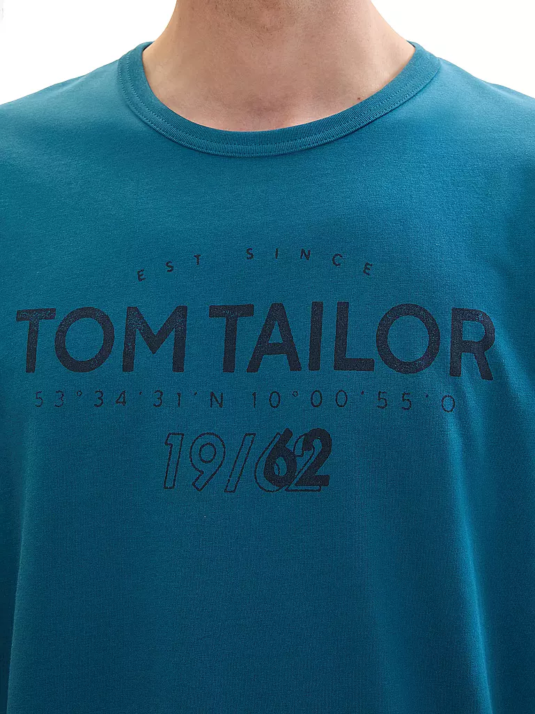TOM TAILOR T-Shirt  petrol