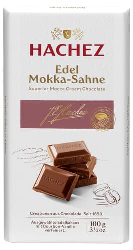 Hachez Tafel Edel Mokka-Sahne