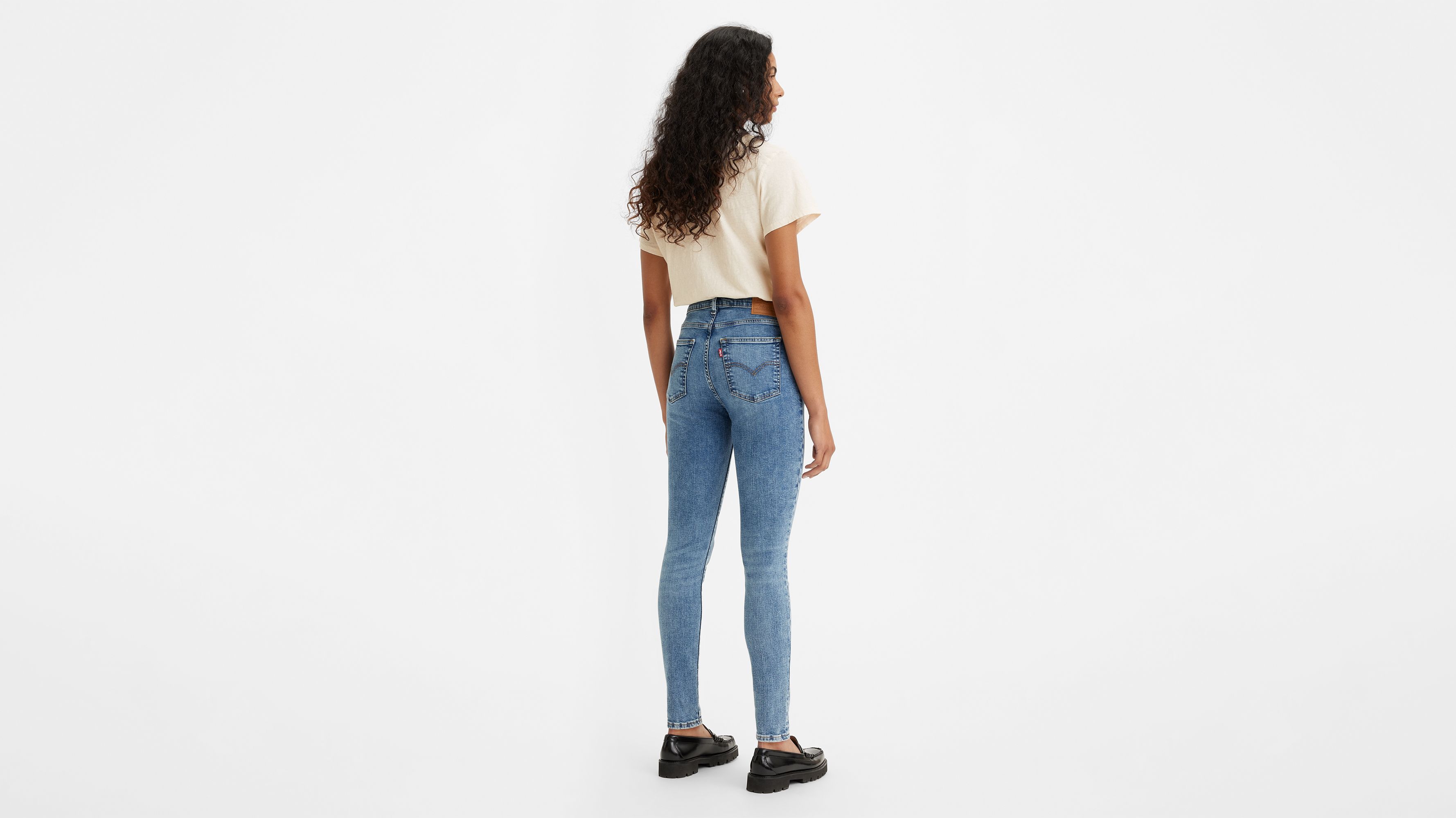 Jean 721™ Taille Haute Skinny - Medium Indigo Worn In - Bleu