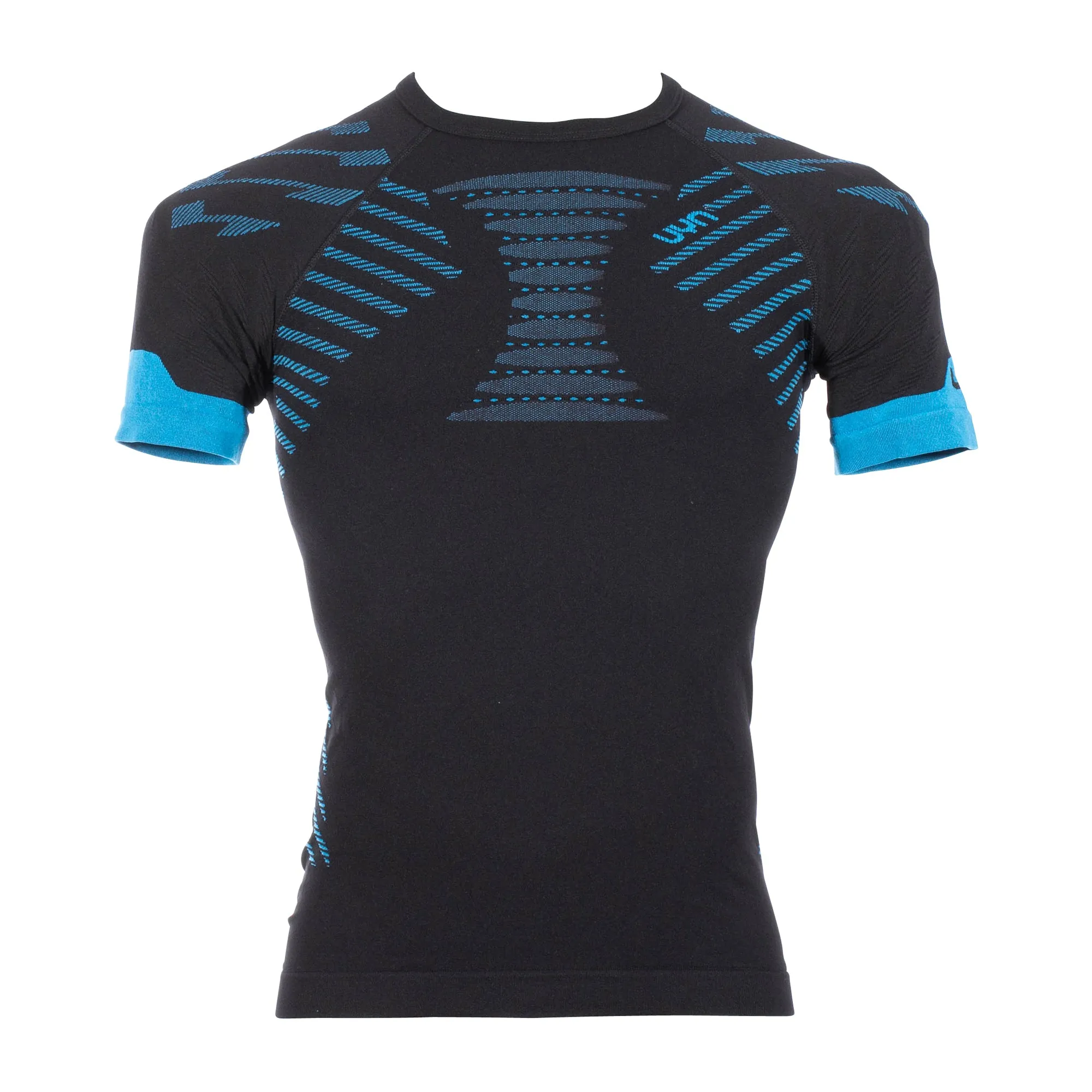 UYN -  UYN Shortsleeve Running Ultra1 Männer schwarz blau