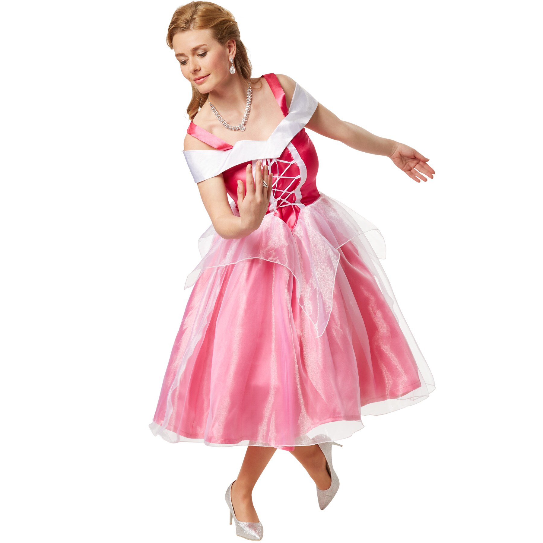 tectake® Frauenkostüm Prinzessin Aurora