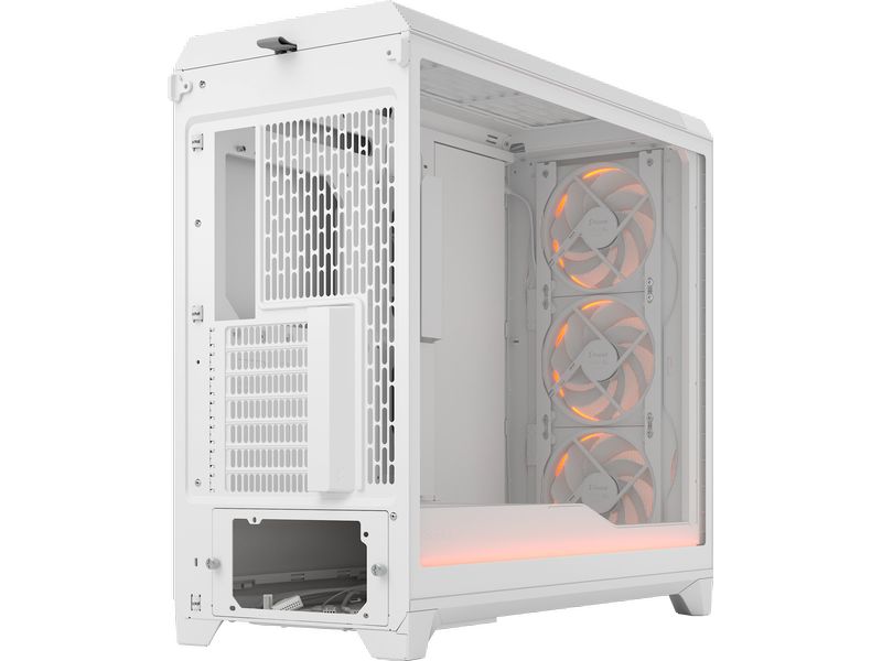 Fractal Design PC-Gehäuse Meshify 3 XL Ambience Pro RGB Whi Midi-Tower mit Sichtfenster