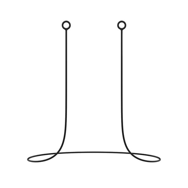 Øreprop Lanyard Anti-Lost stropper Sort