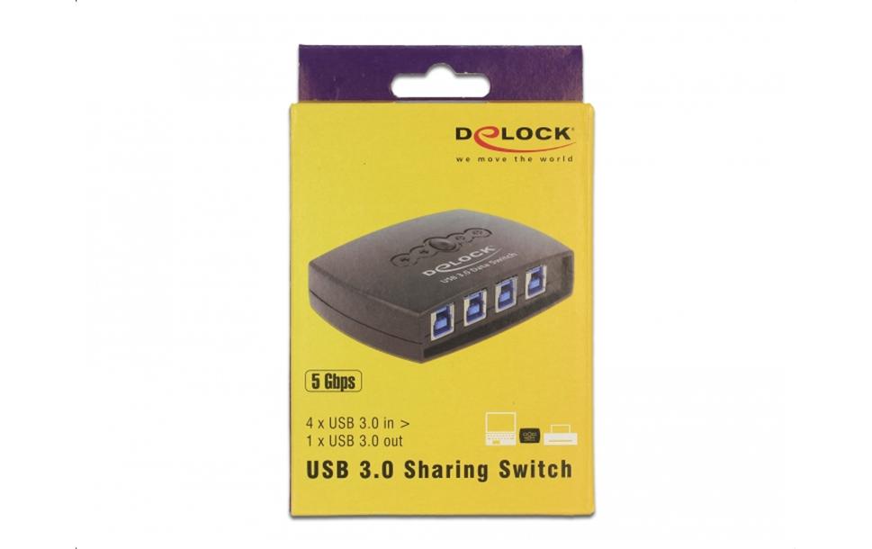 USB-Switch 87724Sharing-Switch für vier Computer