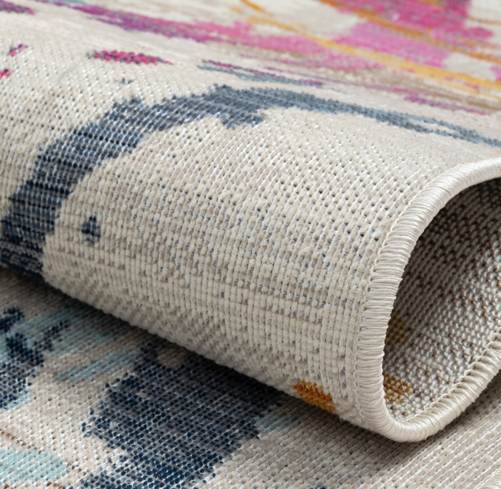Teppich AURORA 5 - cream-blau-pink - 170x240 cm