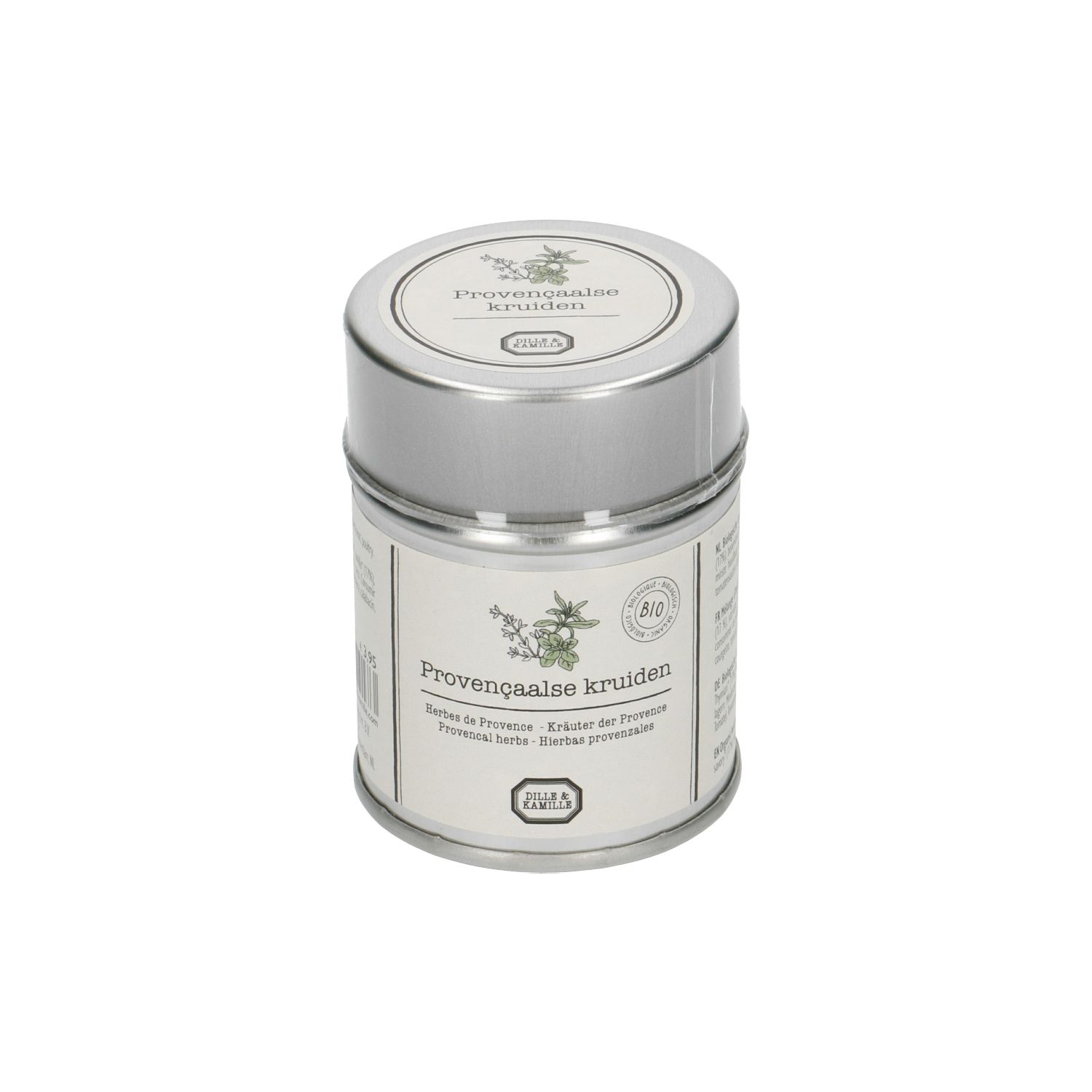 Provençaalse kruiden, biologisch, blikje, 20 g
