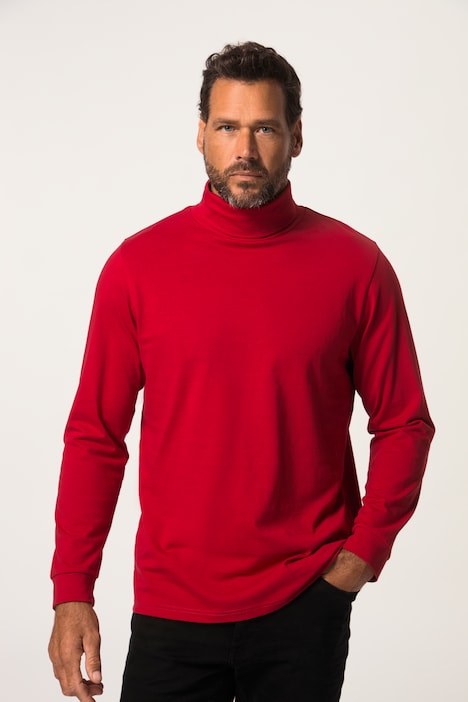JP 1880 Rollkragen-Shirt, Basic, Jersey, lange Ärmel
