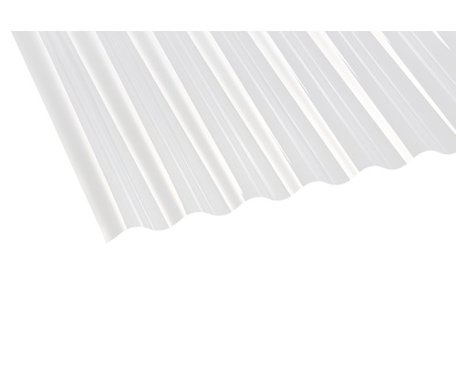 PVC golfplaat Sinus 76/18 helder 2000 mm x 900 mm x 0,7 mm