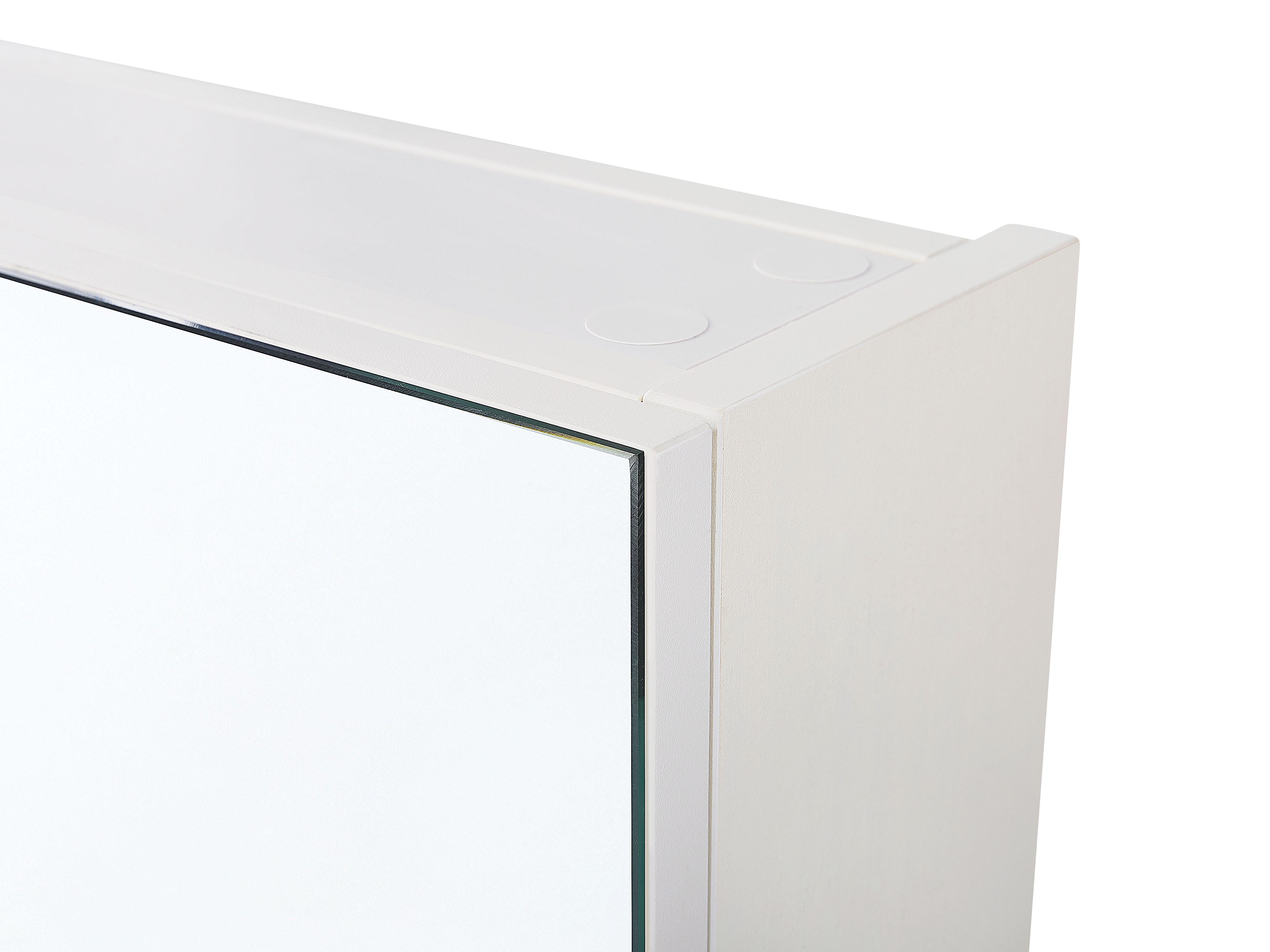 Badkamer wandkast met spiegel NAVARRA 60 cm 60 cm Wit