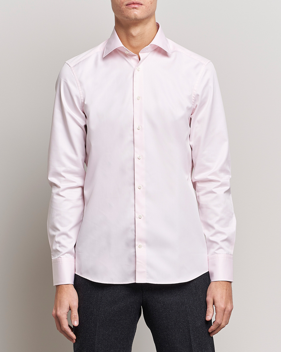 Stenströms Slimline Cut Away Shirt Pink