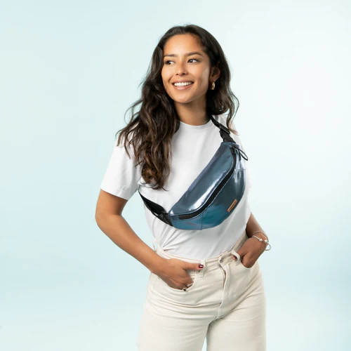 Sac banane Small Larissa bleu marine