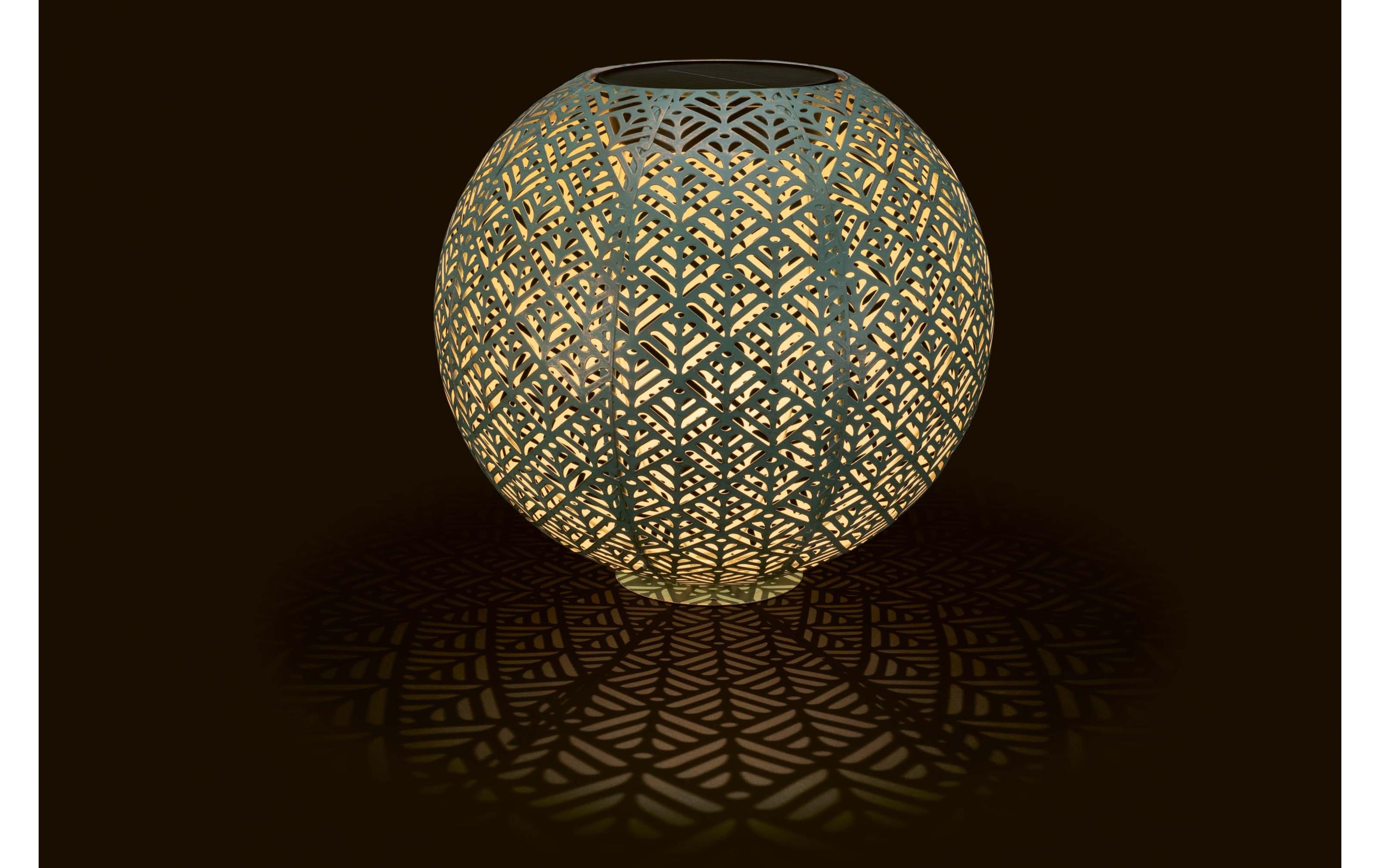 Windlicht Solar Antic Ball Sofia, Ø 30 cm, AquaSolarleuchte zum Aufstellen