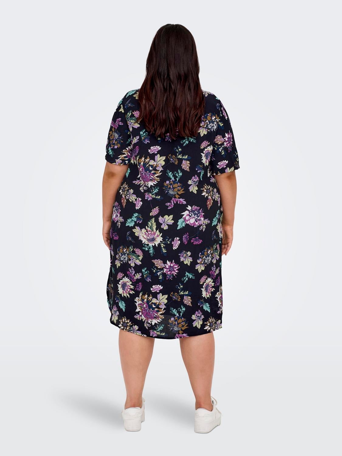 CARANTONA Langes Kleid Black