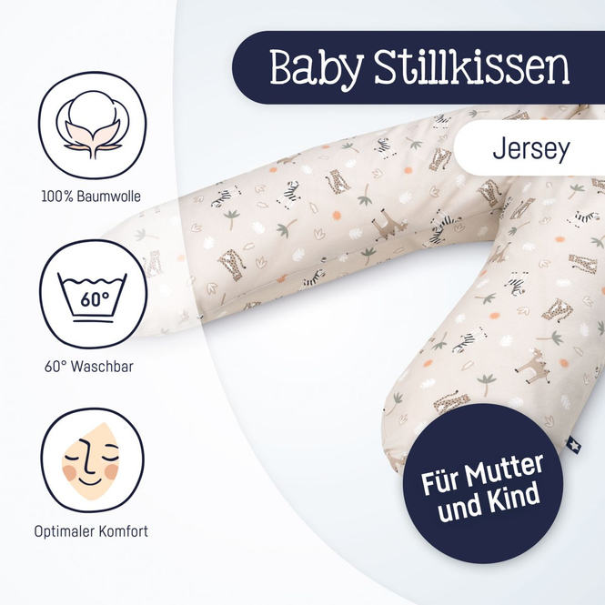 Stillkissen Jersey - Savanne