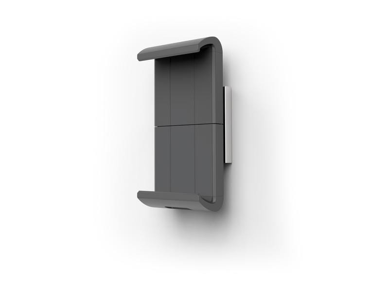 DURABLE Halterung Wall XL Silber Tablet-Wandhalter für Tablets mit oder ohne Schutzhülle
