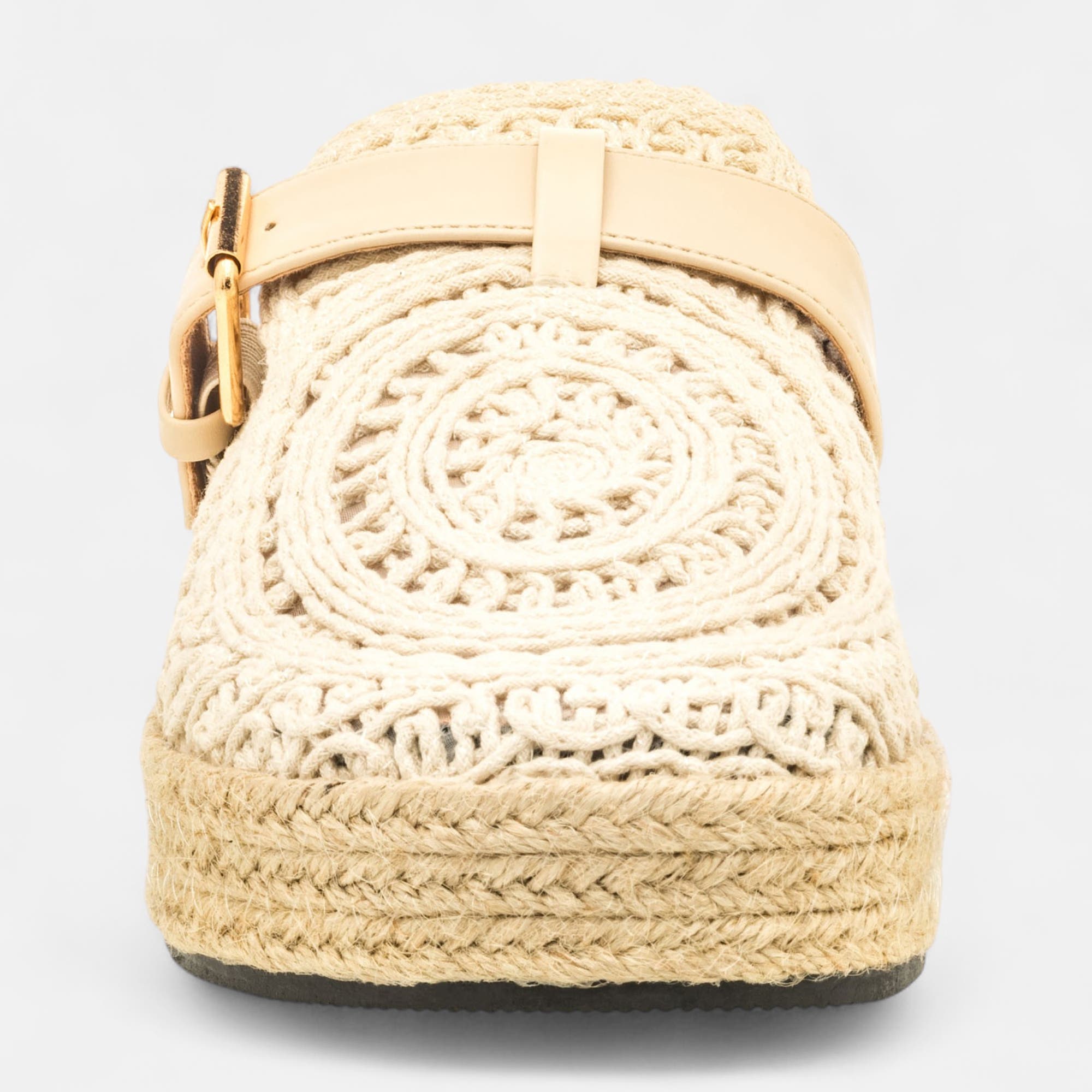 Mules Femme beige