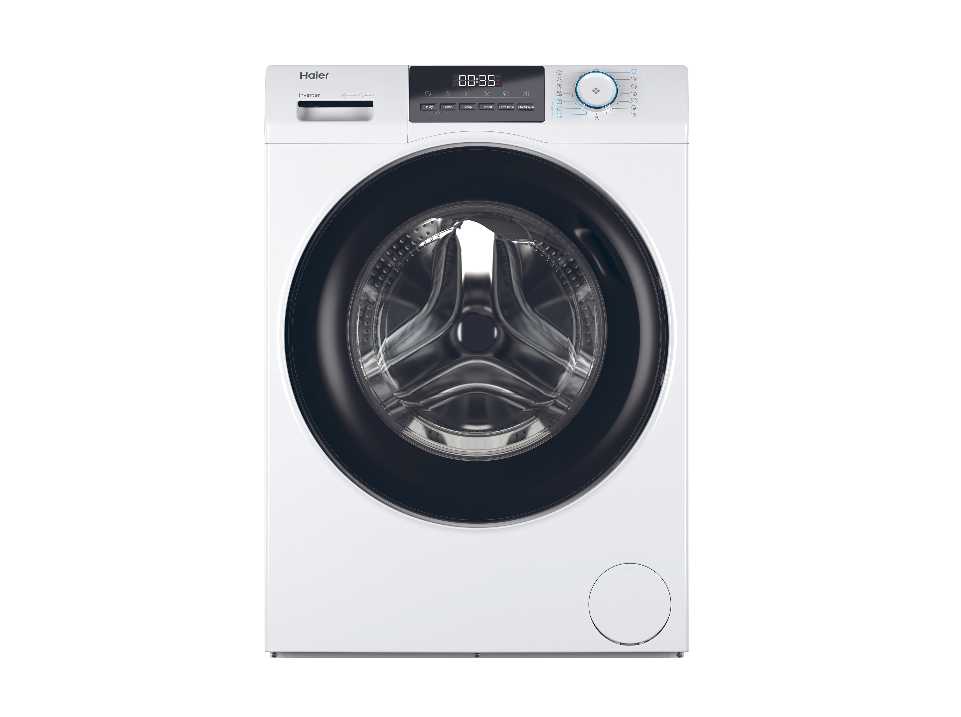 MÁQUINA LAVAR ROUPA HAIER HW100-BP14929A-S 10KG / A-20%