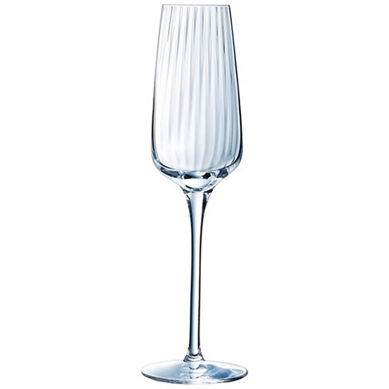 Chef & Sommelier Ensemble 6 Flûtes à Champagne + 12 Verres à pied Symétrie transparents
