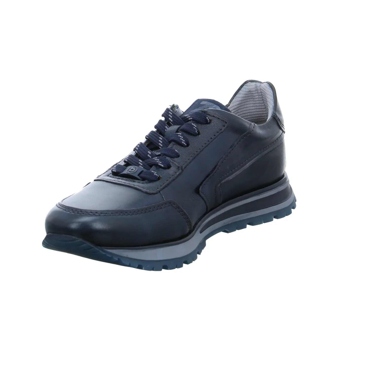 BUGATTI SHOES Halbschuhe Sneaker Blau Leder