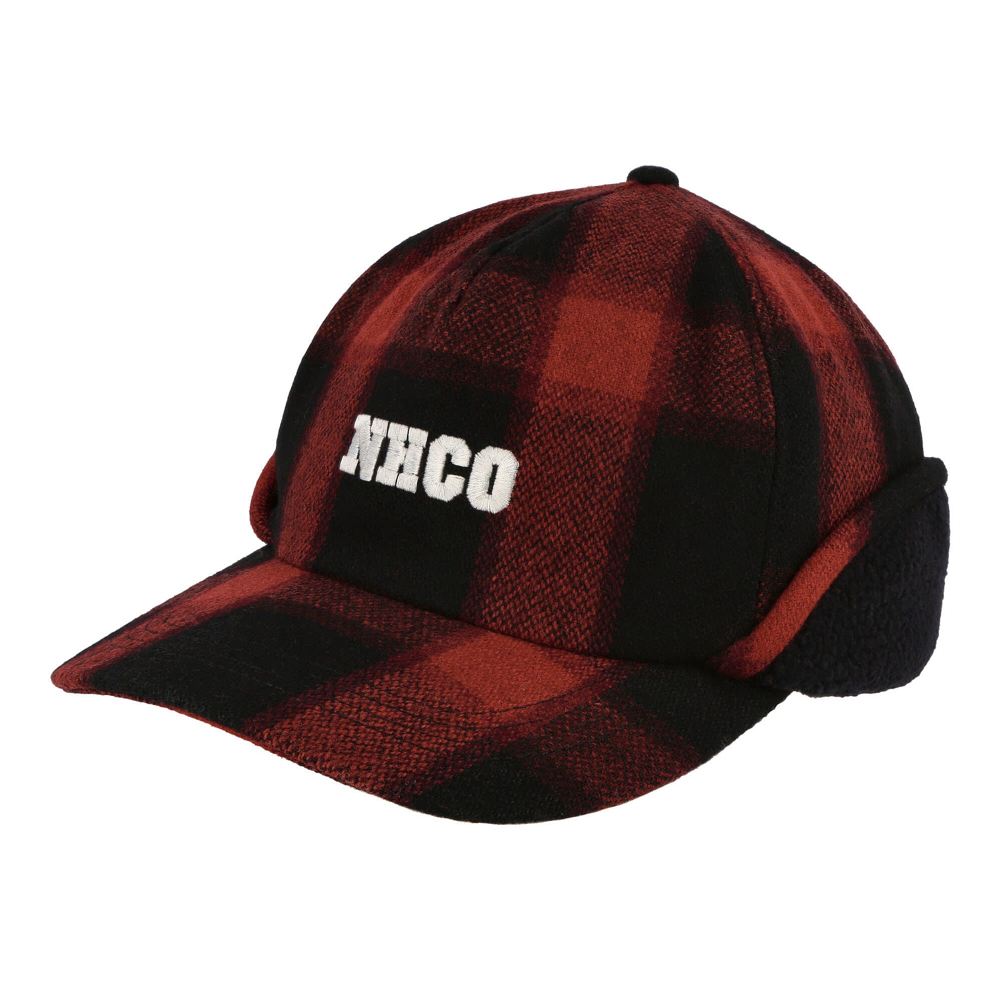 Neighborhood<br>Buffalo Check WN. Flap Cap