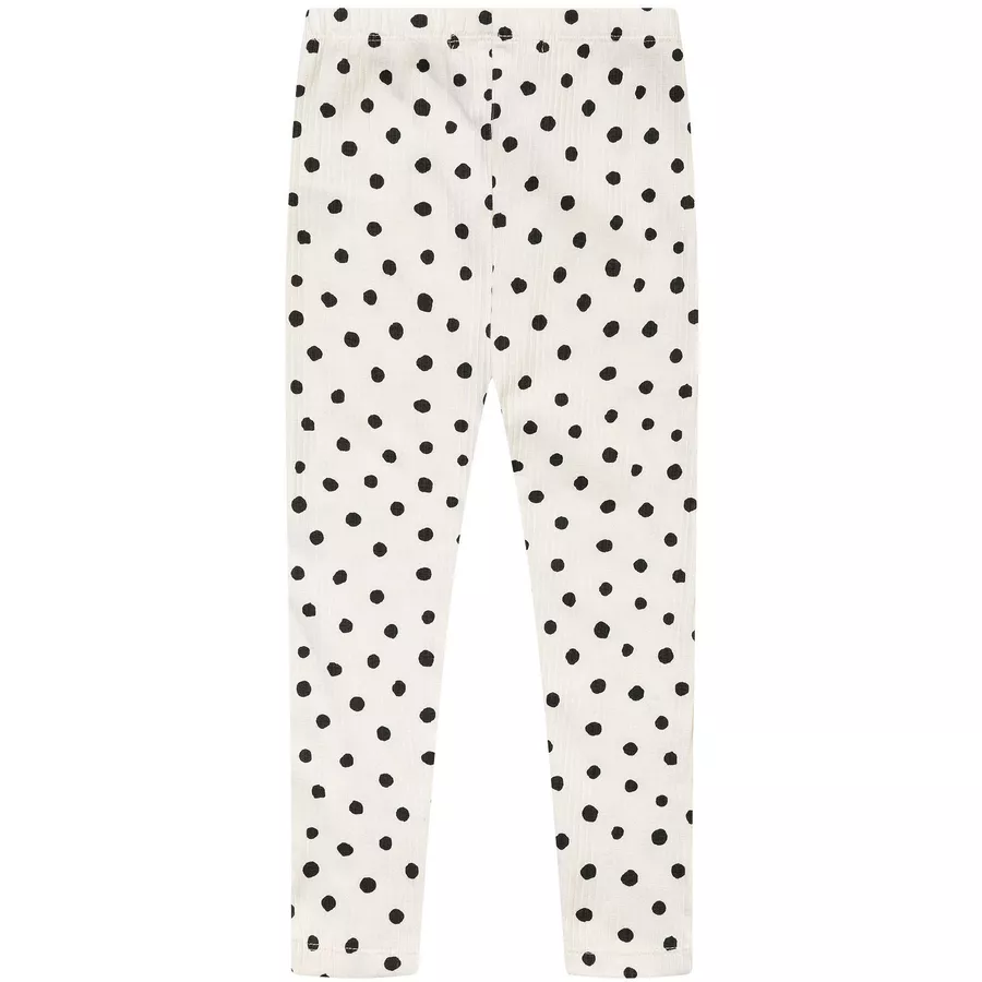 MINOTI Longsleeve und Leggings im Set RosaCremeweiß