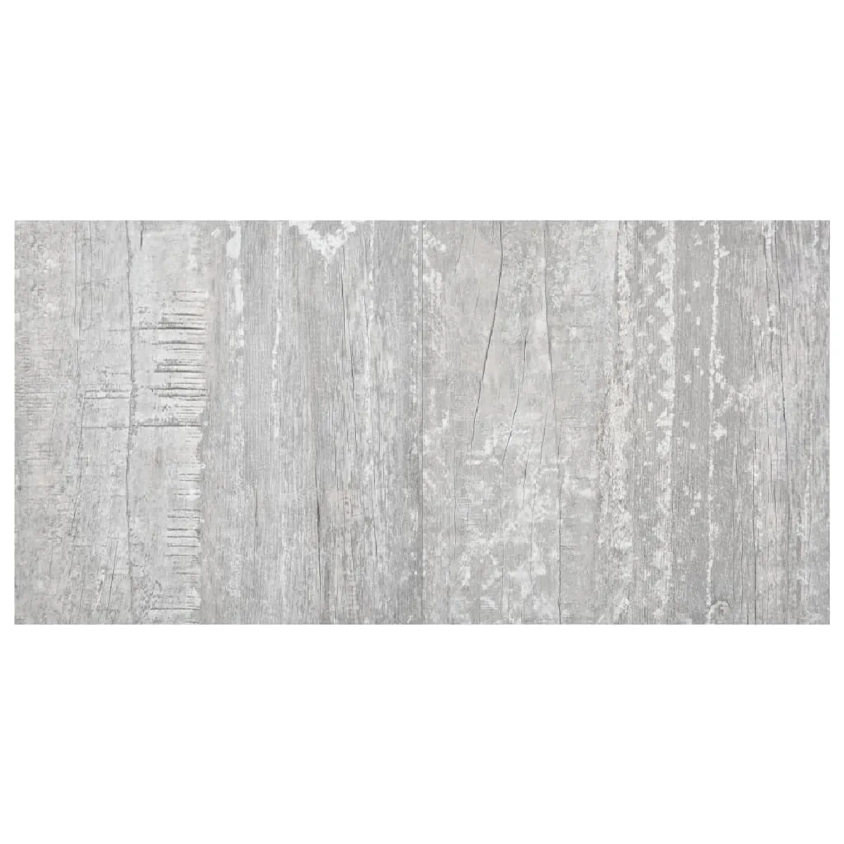 VidaXL Dalles de Plancher PVC - 1,86 m² Gris