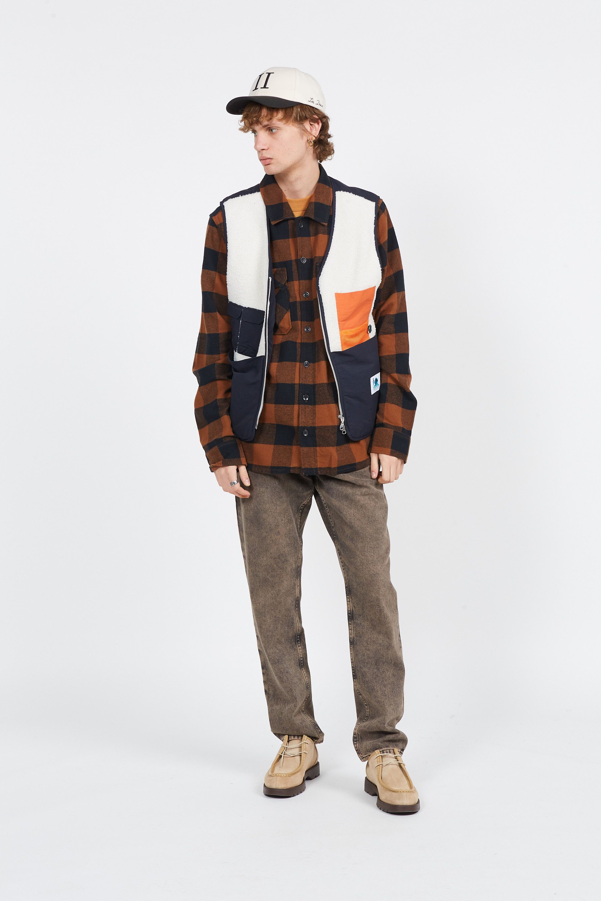 EDMMOND STUDIOS Veste  SHEARLING VST Beige