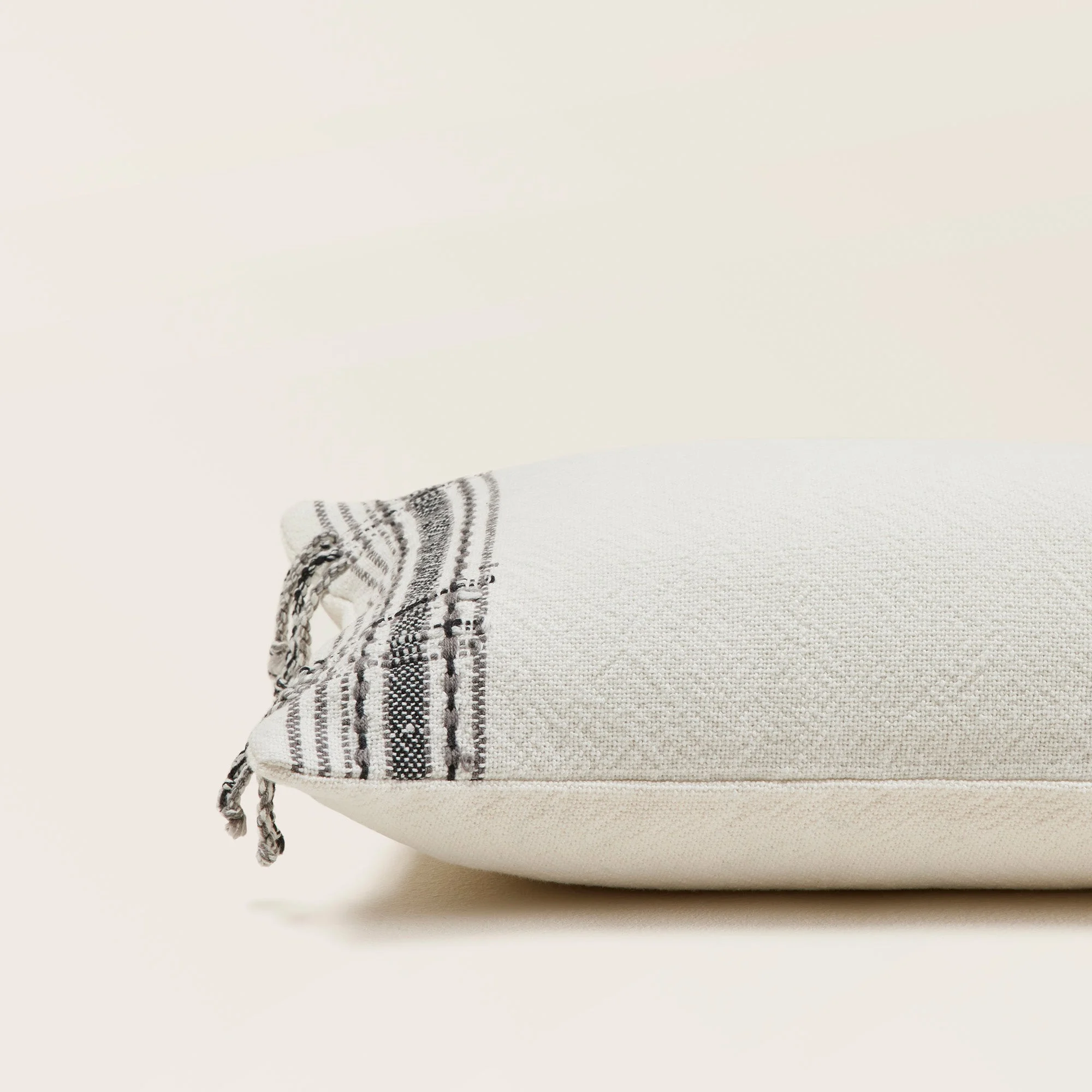 PAVANI - Housse de coussin | Blanc