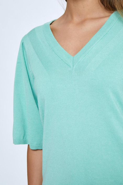 Peppercorn groene dames trui