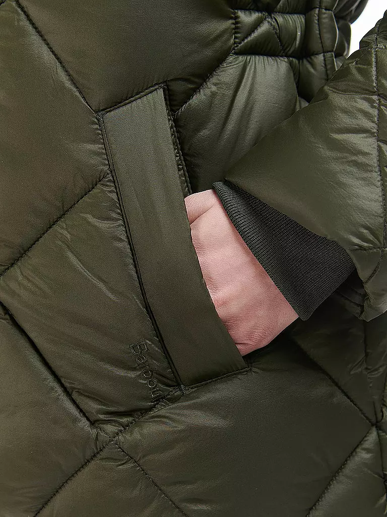 BARBOUR Steppmantel HOXA  olive