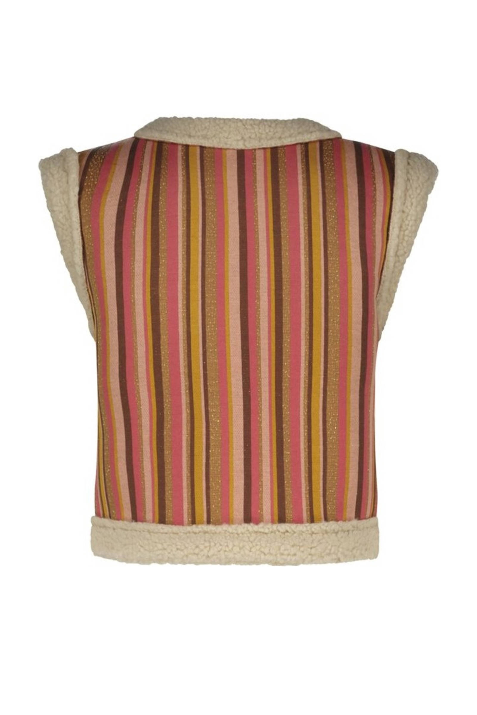 B.Nosy baby gilet Grace ecru/roze/geel