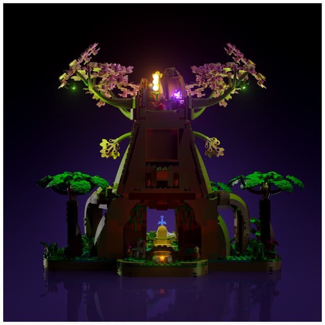 Light My Bricks™ TLOZ Great Deku Tree lyskit