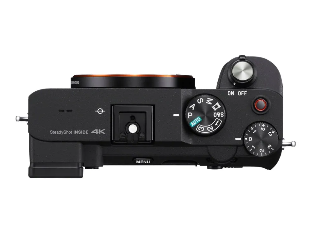 Sony a7C ILCE-7CL - Digitalkamera - spejlløst - 24.2 MP - Full Frame - 4K / 30 fps - 2.1x optisk zoom 28 - 60 mm objektiv - Wireless LAN, NFC, Bluetooth - sort